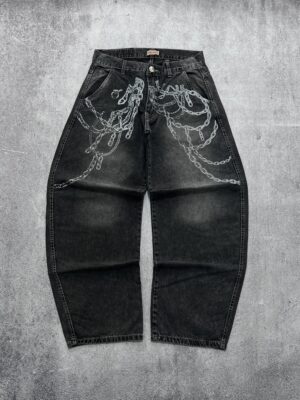 Jean baggy chain
