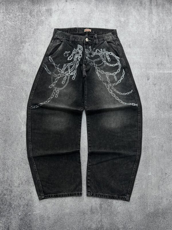 Jean baggy chain