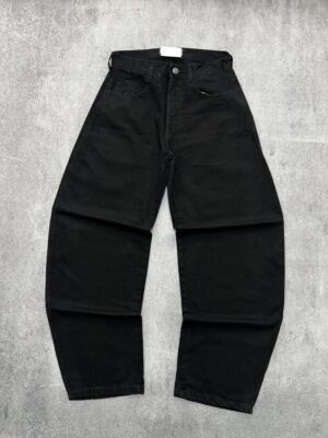jean baggy full black
