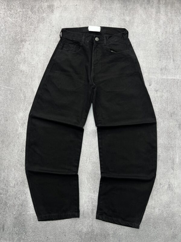 jean baggy full black