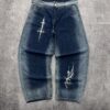 Jean baggy tribal