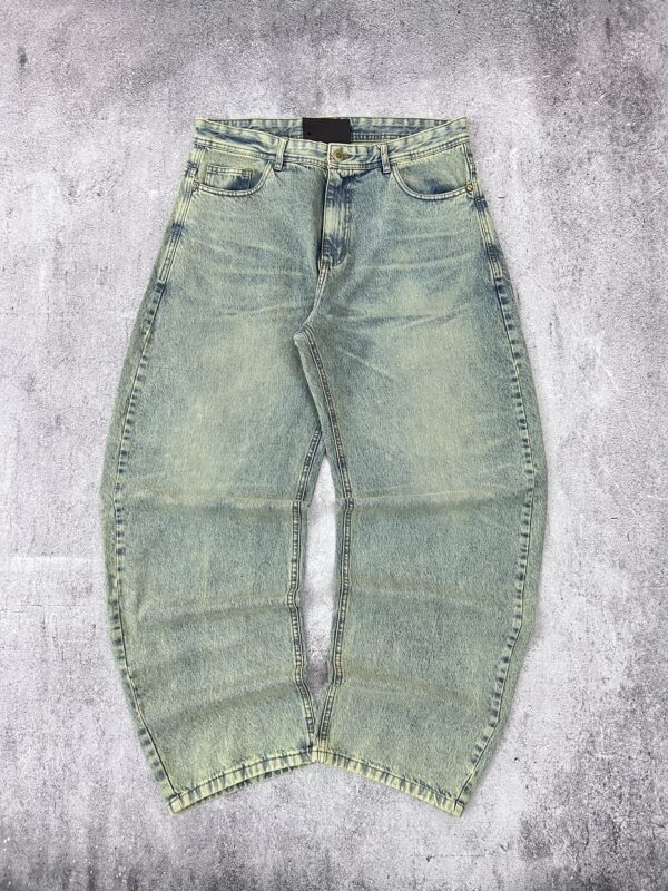Jean baggy snowy
