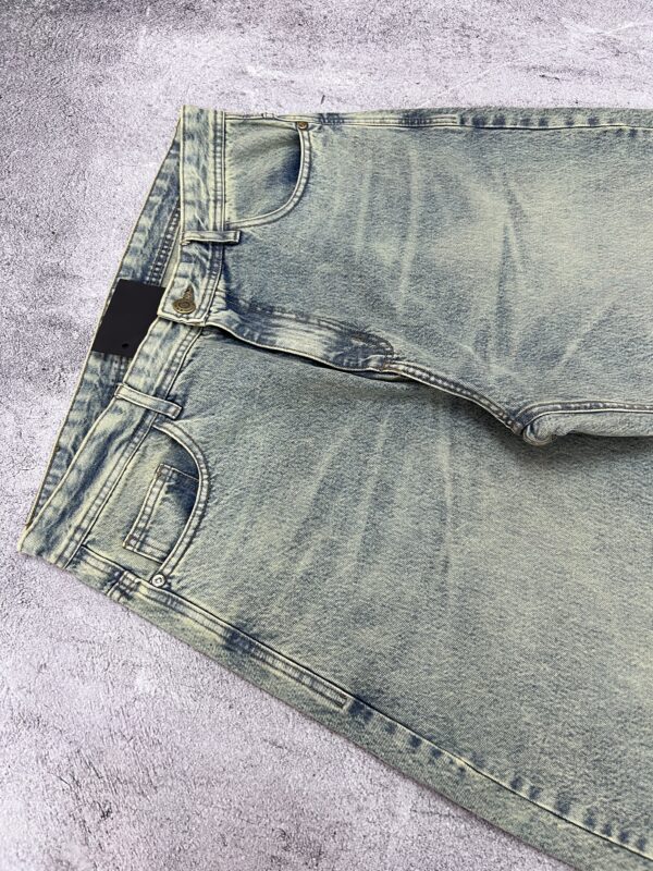 Jean baggy snowy