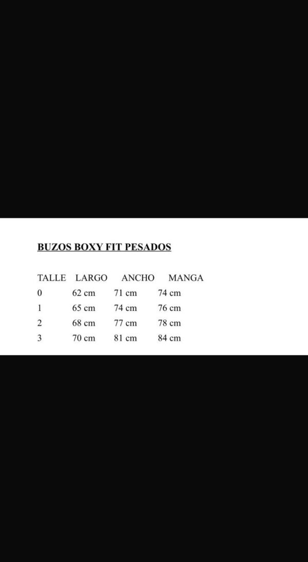 buzo boxy Buzo MyD