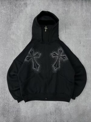 Zip hoddie balaclava