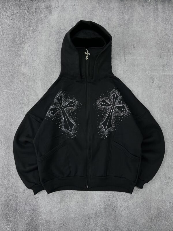 Zip hoddie balaclava
