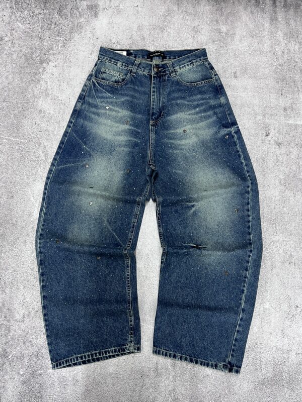 Jean Baggy Stone "Strass"