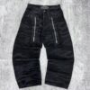 Jean Baggy Camo blue
