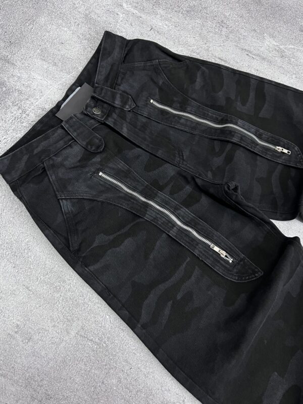 Jean Baggy Camo blue