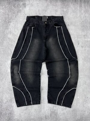 IMG_8646 Jean Baggy "Navy"
