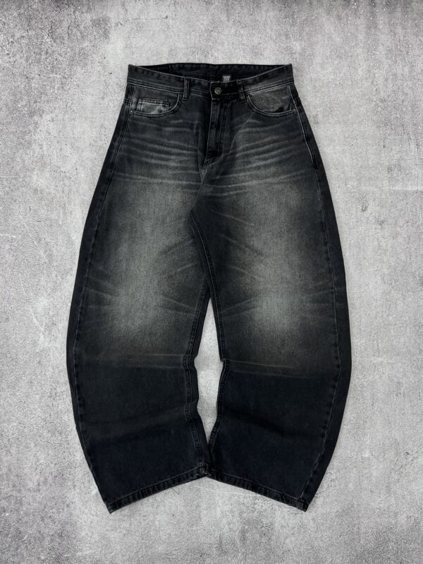 Jean Baggy Black "Skull"