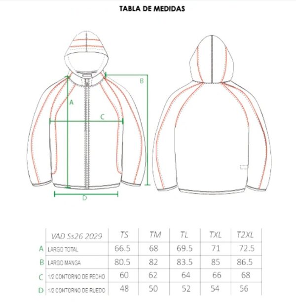 Campera VAD oversize